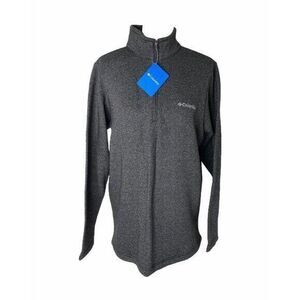 Columbia Men’s Jacket Sweatshirt Grey Great Heart Mountain Outdoor Size Medium